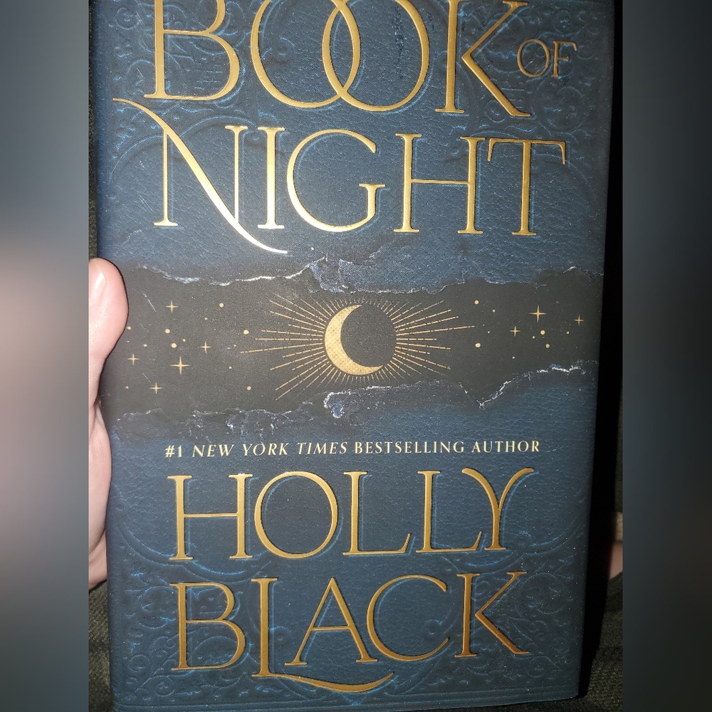 Book of Night - Black and Gold Cover
